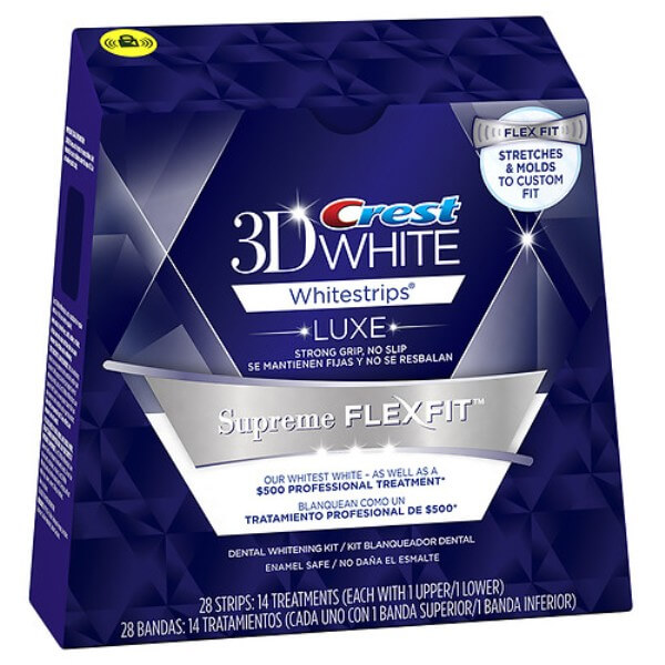 американские полоски Crest Whitestrips Supreme FlexFit